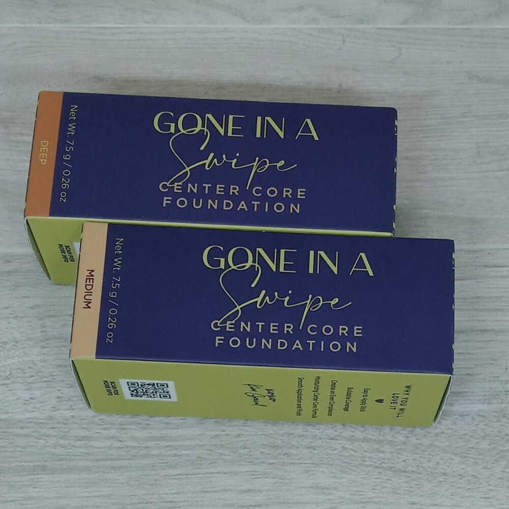 💙LWYA Gone in a Swipe Center Core Foundation | 2 Shades | 0.26oz / 7.5g | New